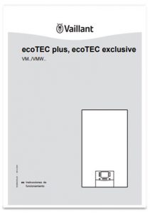 manual usuario vaillant ecotec exclusive smart